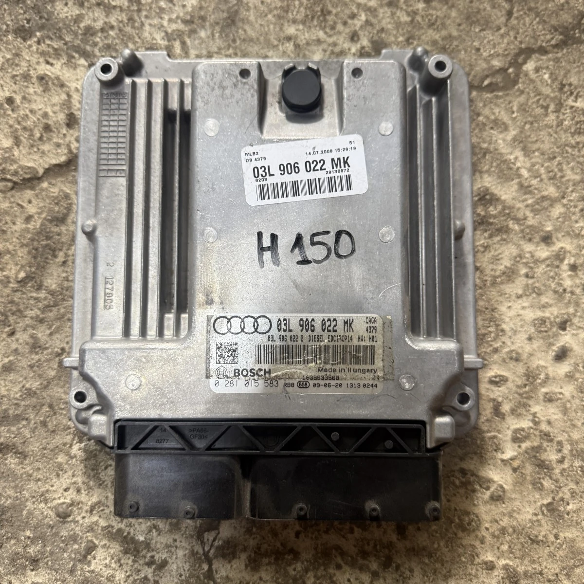 Компютър мотор двигател ECU AUDI A4 A6 A5 Q5 20tdi Cag 03L906022MK ном 150