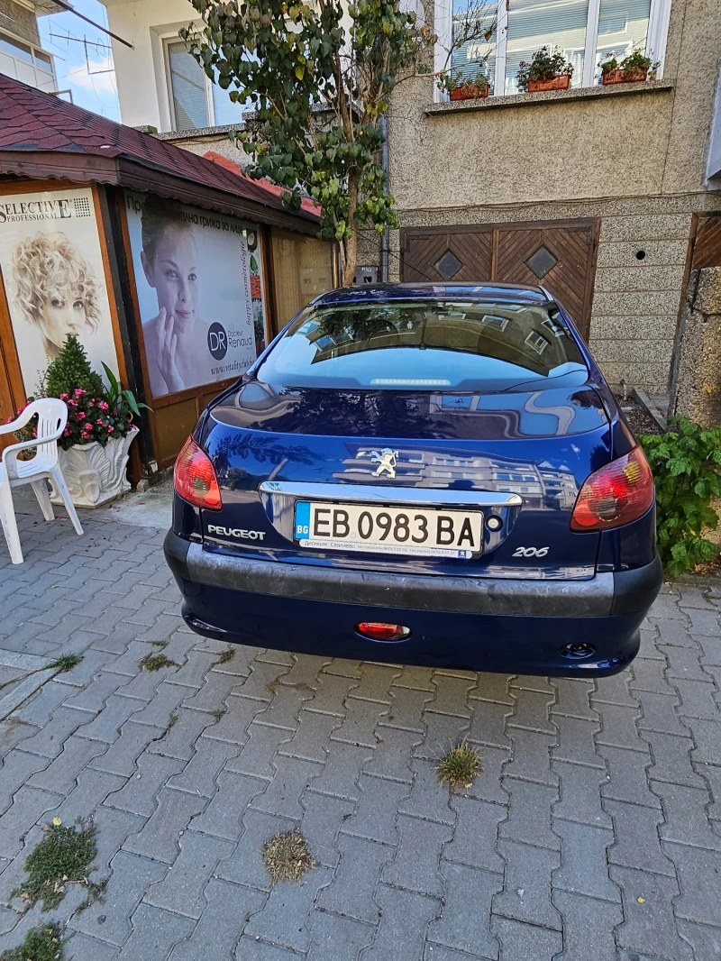 Peugeot 206, снимка 4 - Автомобили и джипове - 47331294