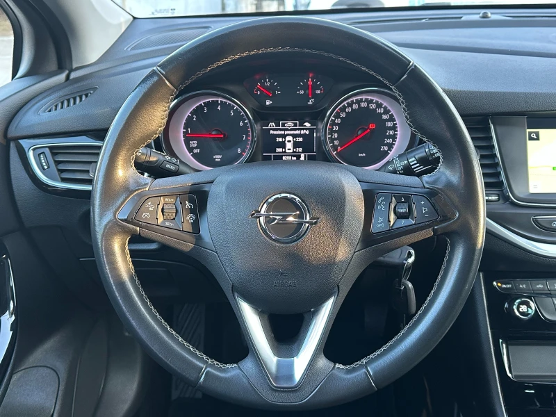 Opel Astra 1.4TURBO-82000км-NAVI-LED-PDC-КОЖА-2019-КЛИМАТРОН, снимка 10 - Автомобили и джипове - 53170160