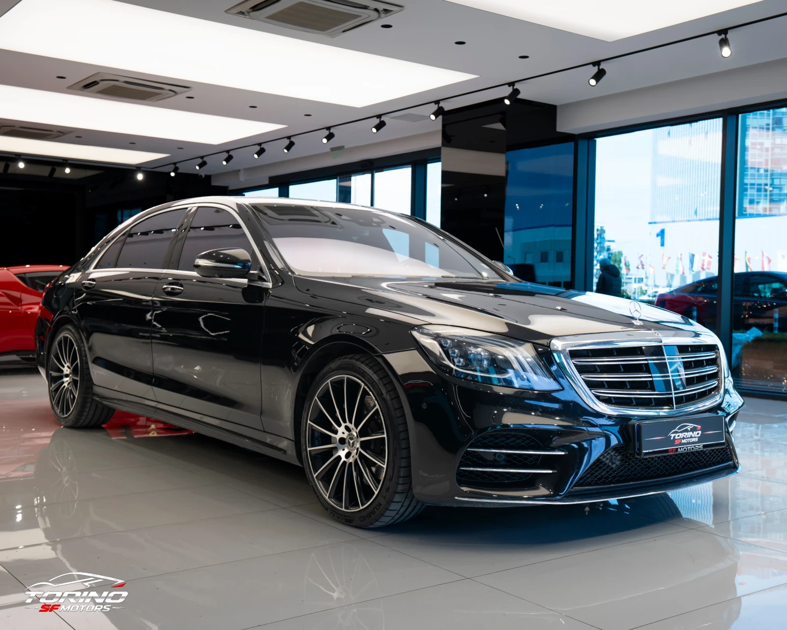 Mercedes-Benz S 560 AMG* PRESIDENT LONG* 4MATIC* BURMESTER* SOFTCLOSE*, снимка 7 - Автомобили и джипове - 56339629
