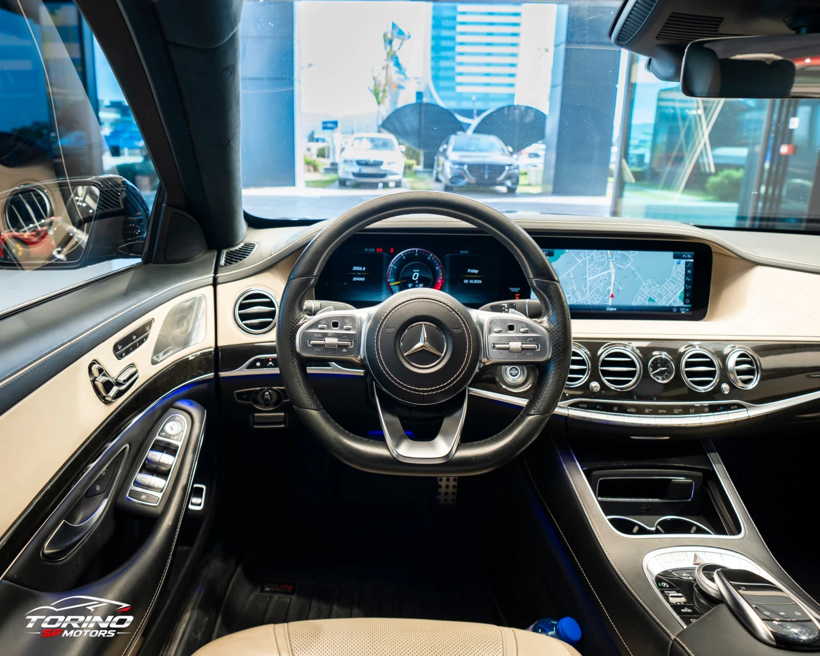 Mercedes-Benz S 560 AMG* PRESIDENT LONG* 4MATIC* BURMESTER* SOFTCLOSE*, снимка 14 - Автомобили и джипове - 56339629