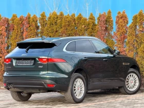 Jaguar F-PACE 2.0d-180КС-ПАНОРАМА-КОЖА-РЕКАРО-LED-КАТО НОВА!!!, снимка 5