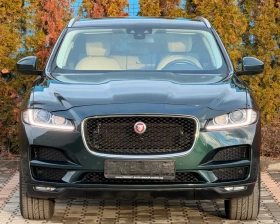 Jaguar F-PACE 2.0d-180КС-ПАНОРАМА-КОЖА-РЕКАРО-LED-КАТО НОВА!!!, снимка 7
