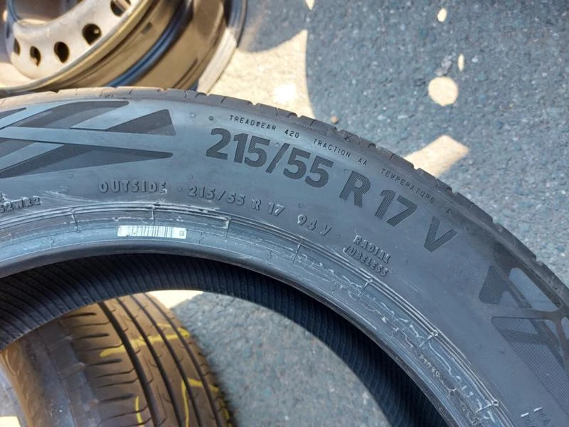 Гуми Летни 215/55R17, снимка 8 - Гуми и джанти - 37110777