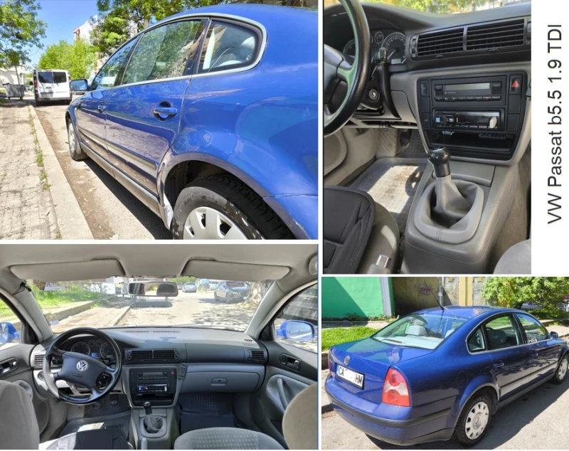 VW Passat 1.9 TDI, снимка 1 - Автомобили и джипове - 47991800