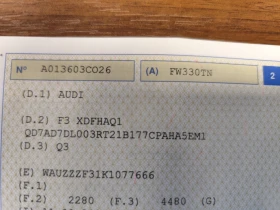 Audi Q3 40* 2.0TDi-190к* QUATTRO* S-LNE* LED* FACE* АВТОМ. - 20990 € / 41052.87 лв. - 71469220 17