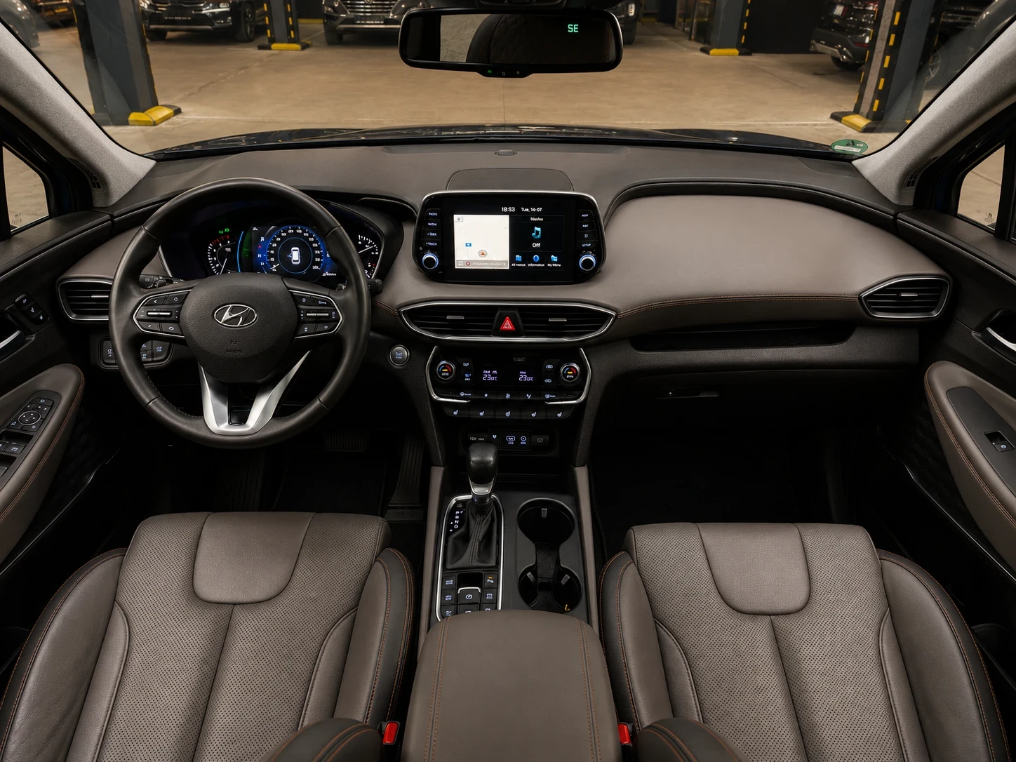 Hyundai Santa fe  2.2 CRDi Premium 4WD ::360::DISTRONIK::130 ��:: | Mobile.bg � ����������� 7