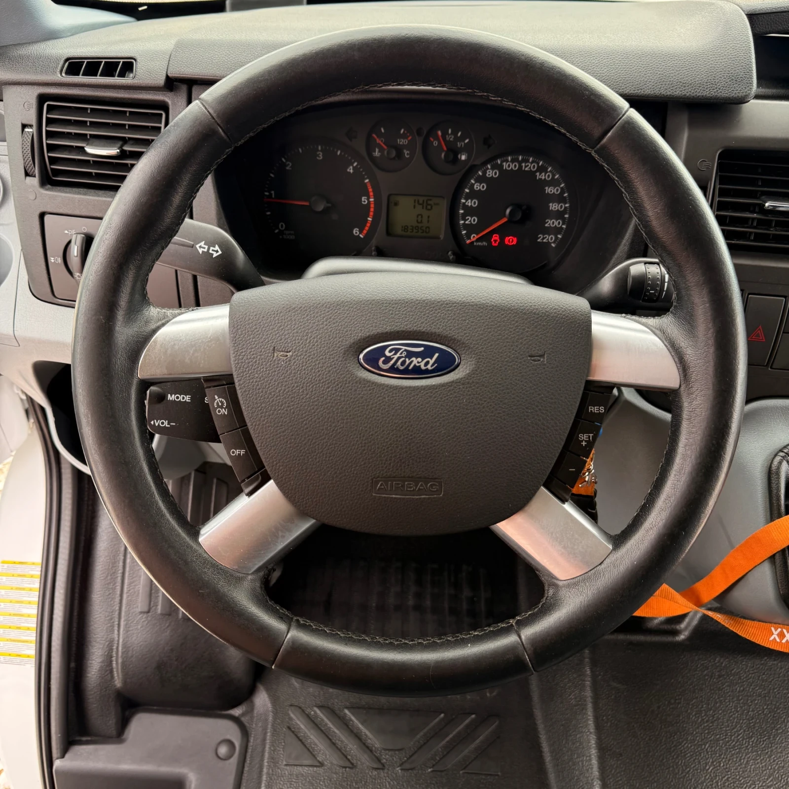Ford Transit Клима-Нов-Внос-2.2TDCi-Euro5-Верига, снимка 13 - Бусове и автобуси - 54801897