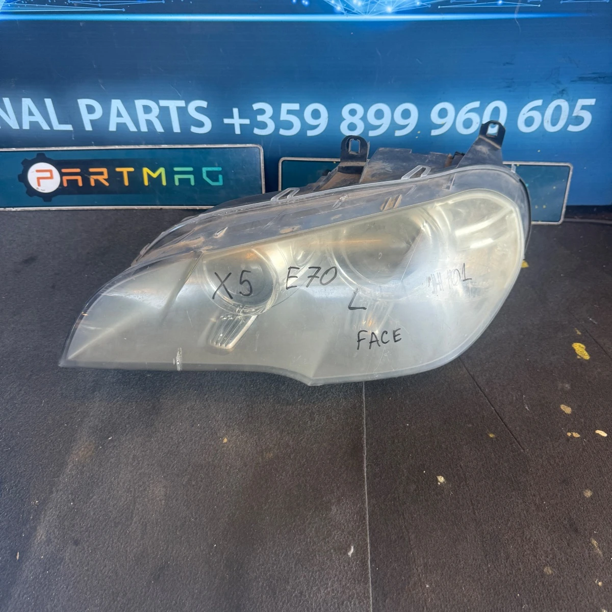 Ляв фар би ксенон за BMW X5 E70 Facelift ном 101 7221897-101-1508