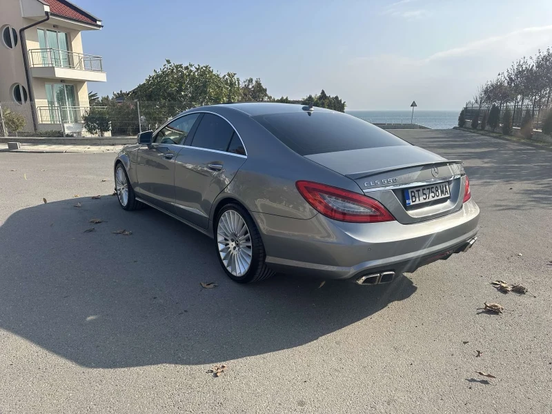 Mercedes-Benz CLS 550 6.3 AMG optic 4matic перфектен, снимка 4 - Автомобили и джипове - 48196745