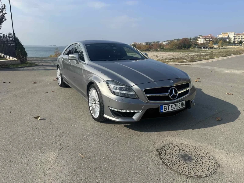 Mercedes-Benz CLS 550 6.3 AMG optic 4matic перфектен, снимка 3 - Автомобили и джипове - 48196745