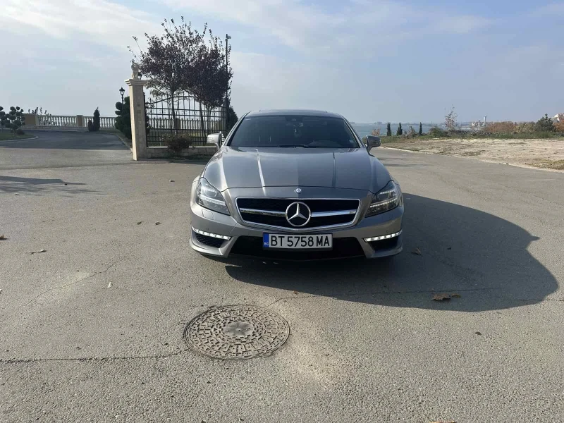 Mercedes-Benz CLS 550 6.3 AMG optic 4matic перфектен, снимка 2 - Автомобили и джипове - 48196745