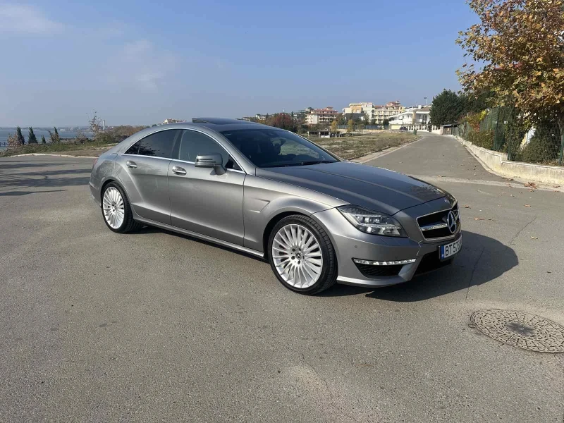 Mercedes-Benz CLS 550 6.3 AMG optic 4matic перфектен, снимка 5 - Автомобили и джипове - 48196745