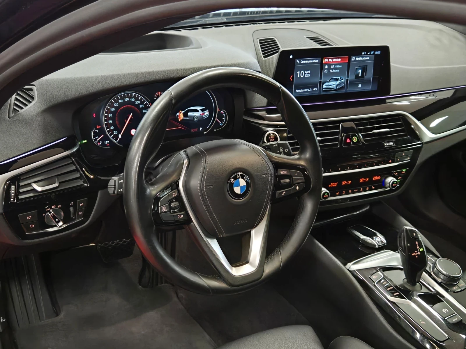 BMW 540 i X-Drive / Дания / Топ състояние - изображение 10