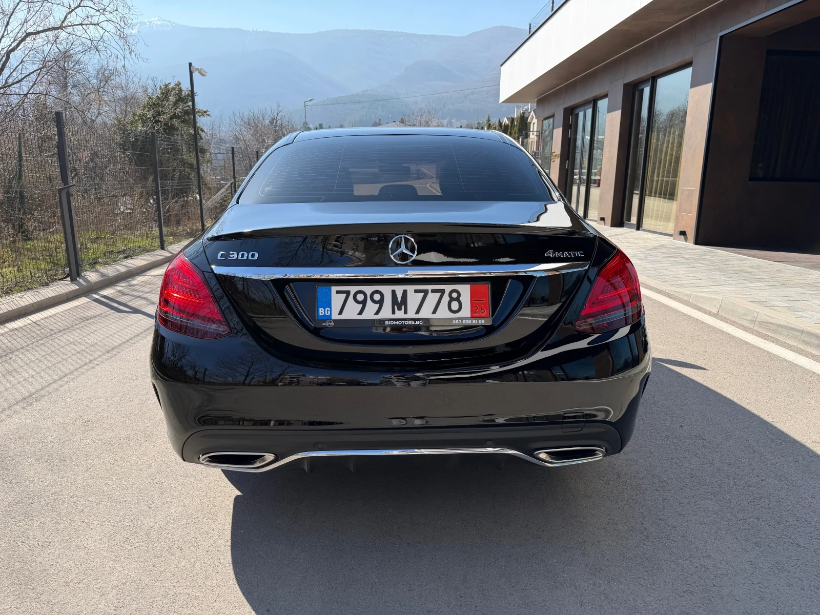 Mercedes-Benz C 300 AMG pack, 4 matic, технотест, без щети, снимка 6 - Автомобили и джипове - 54120553