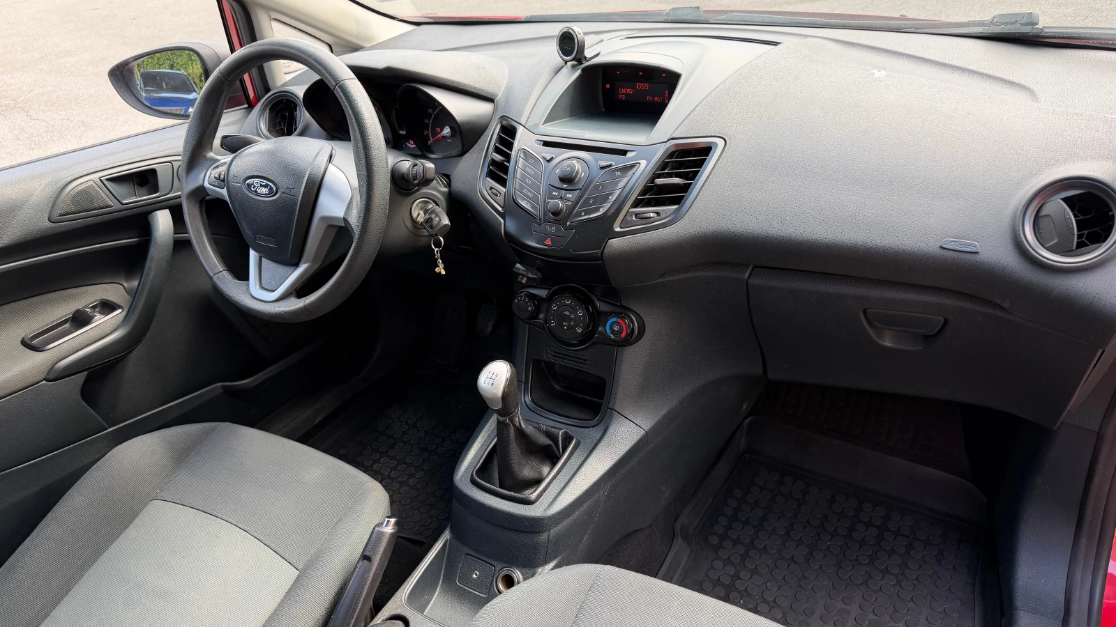 Ford Fiesta VAN 1.4 TDCI от БГ с ДДС, снимка 12 - Автомобили и джипове - 55259849