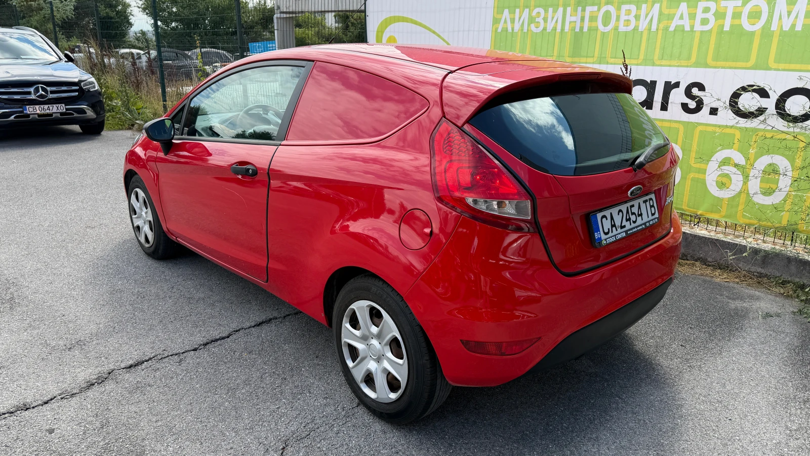 Ford Fiesta VAN 1.4 TDCI от БГ с ДДС, снимка 5 - Автомобили и джипове - 55259849
