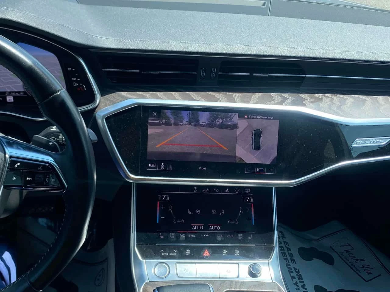 Audi A7 Technik/ОБДУХВАНЕ/ПАНОРАМА/ДИСТРОНИК/360/OT AUDI, снимка 9 - Автомобили и джипове - 55419755
