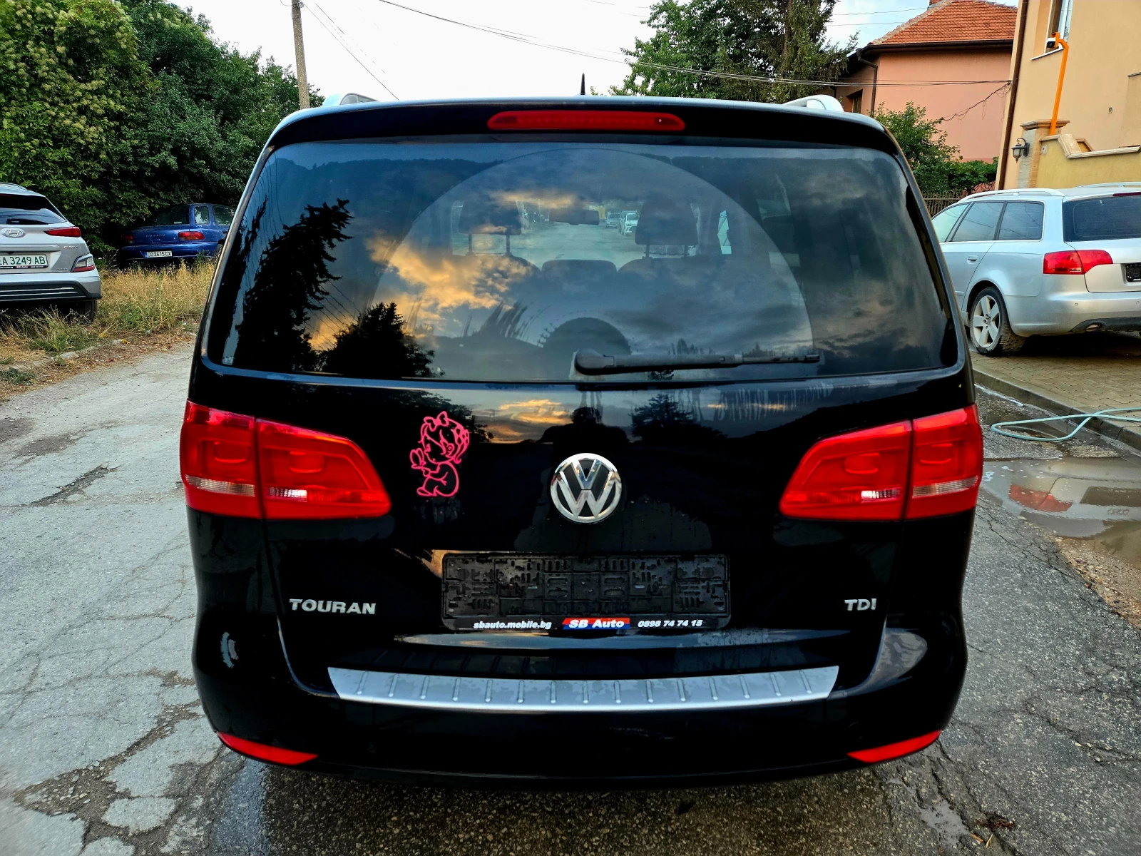 VW Touran TDI Германия Нави Клима Темпомат 7-Седалки 1Соб.Е5, снимка 5 - Автомобили и джипове - 55599229