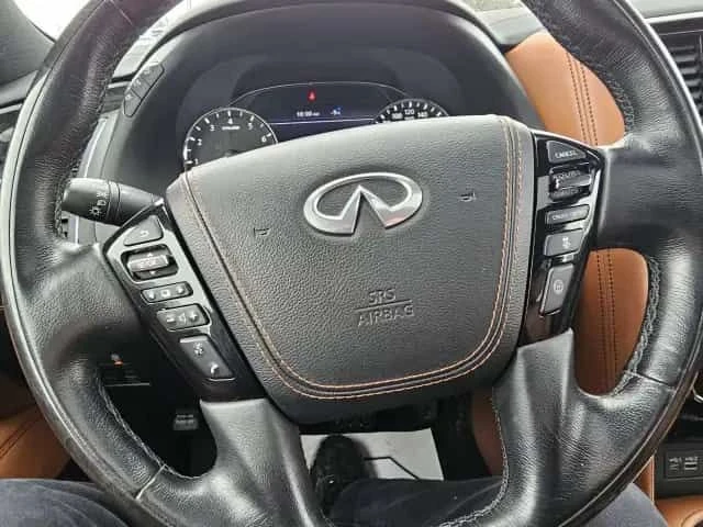 Infiniti QX80 * ProACTIVE * 2 КЛЮЧА * 7 МЕСТЕН * ТЕЛЕВИЗОРИ, снимка 10 - Автомобили и джипове - 54181898