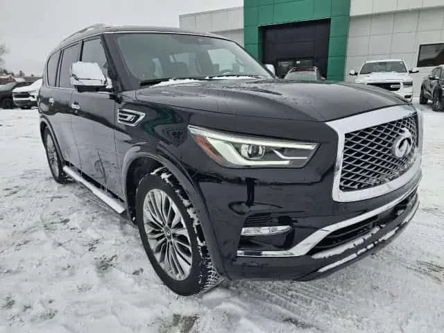 Infiniti QX80 * ProACTIVE * 2 КЛЮЧА * 7 МЕСТЕН * ТЕЛЕВИЗОРИ, снимка 3 - Автомобили и джипове - 54181898