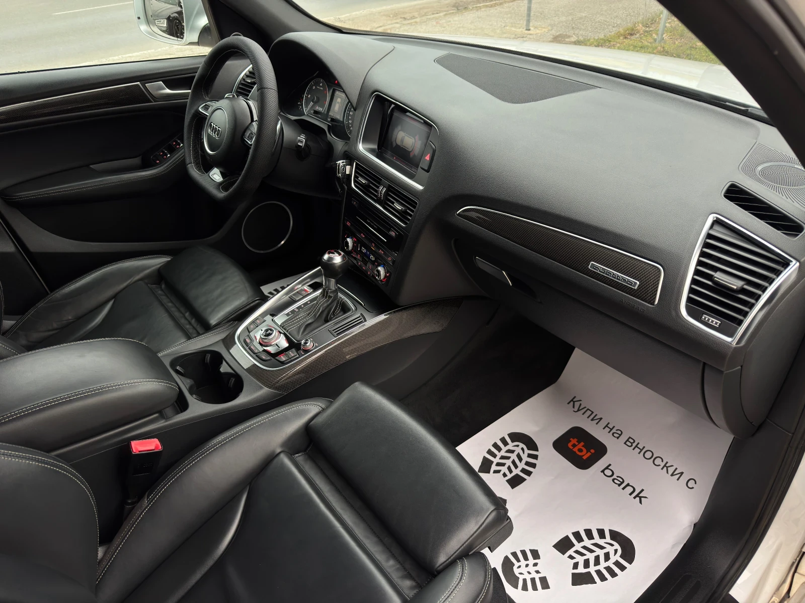 Audi SQ5 3.0BITDI* 313* CARBON* B&O* PANO* 21 VOSSEN* , снимка 12 - Автомобили и джипове - 53906648