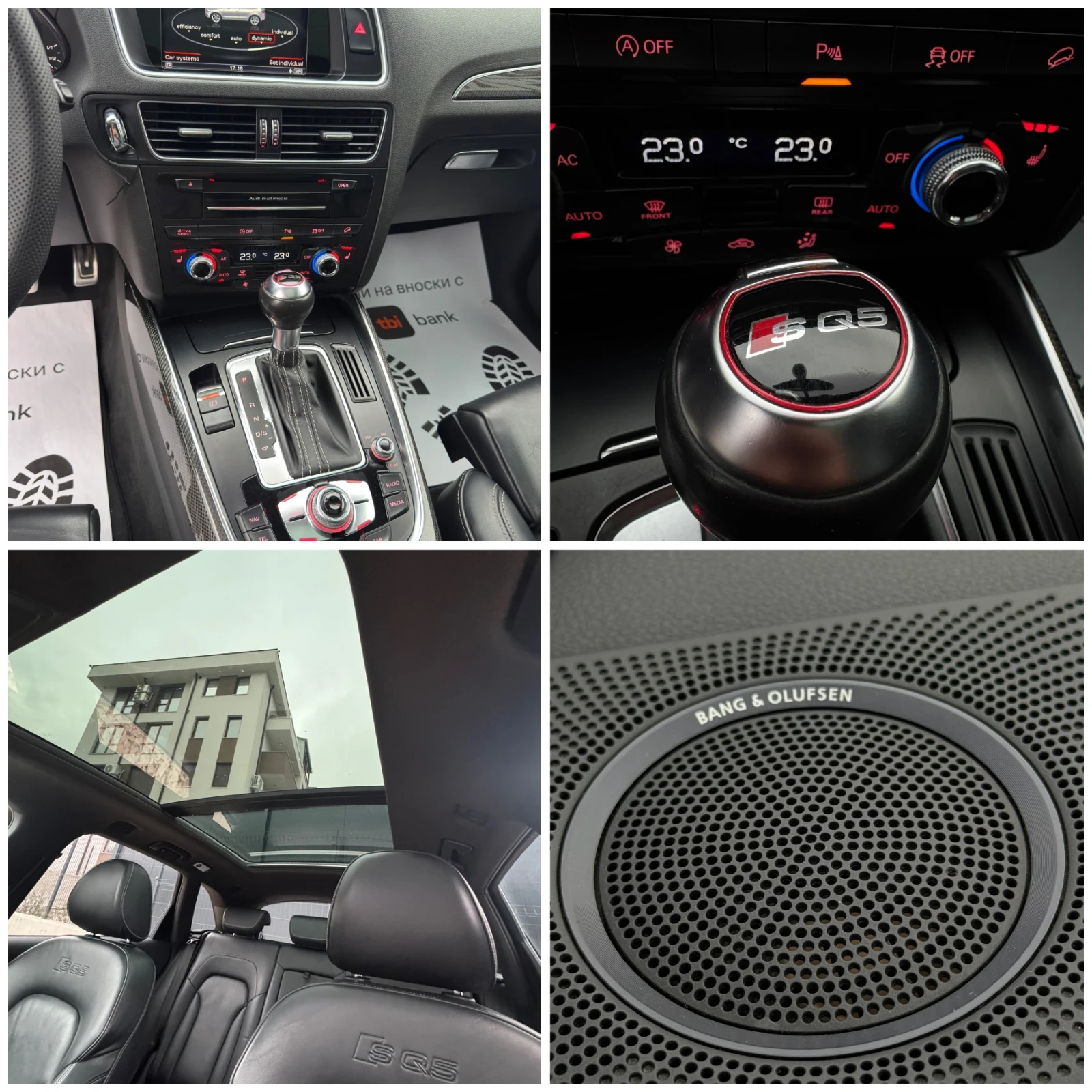 Audi SQ5 3.0BITDI* 313* CARBON* B&O* PANO* 21 VOSSEN* , снимка 14 - Автомобили и джипове - 53906648