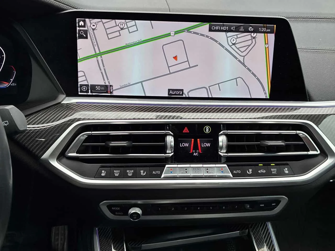 BMW X5 * M50i * CARFAX * БЕЗ ПЪРВОНАЧАЛНА ВНОСКА, снимка 9 - Автомобили и джипове - 56243850
