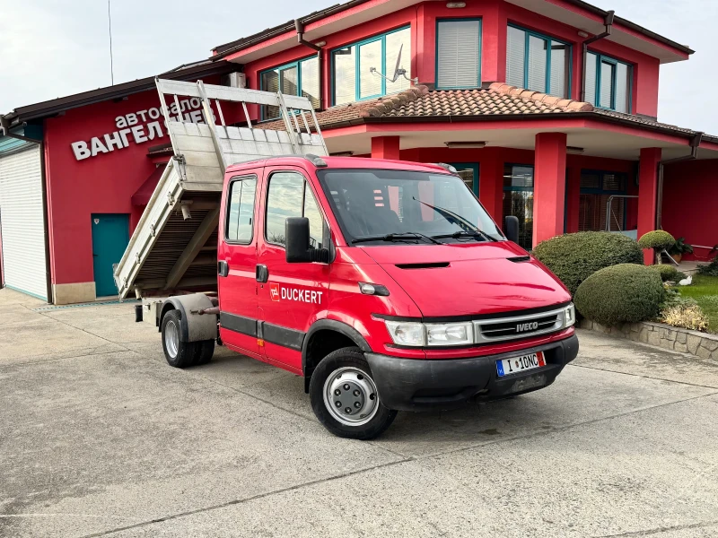 Iveco Daily 35c14* 3.0HPI* 6+ 1места* Тристранен самосвал, снимка 12 - Бусове и автобуси - 48014480