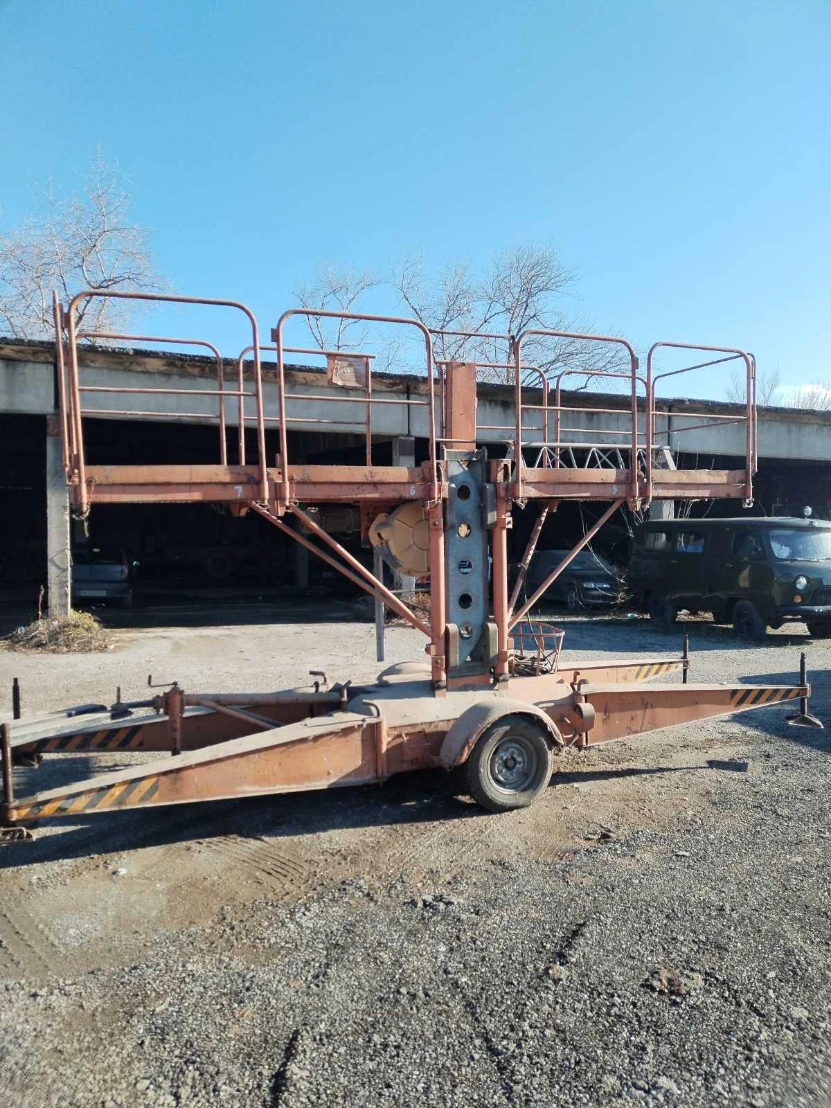 Автовишка Друга марка строителна вишка, снимка 6 - Индустриална техника - 54029237