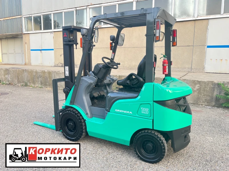 Мотокар Mitsubishi Нов Модел / Автомат / Безпл. Транспорт / Като Нов!, снимка 3 - Индустриална техника - 51323356