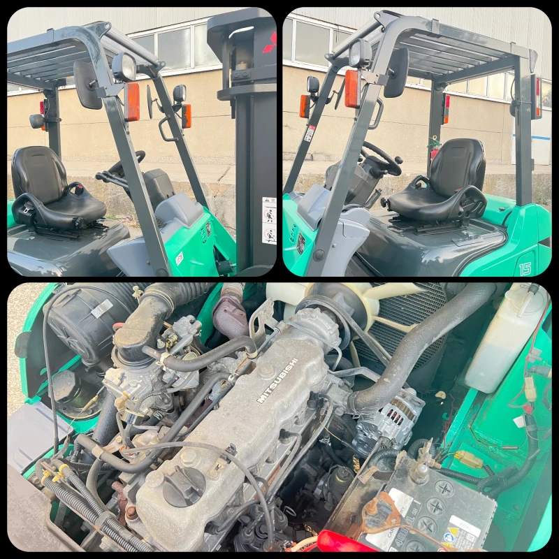 Мотокар Mitsubishi Нов Модел / Автомат / Безпл. Транспорт / Като Нов!, снимка 14 - Индустриална техника - 51323356