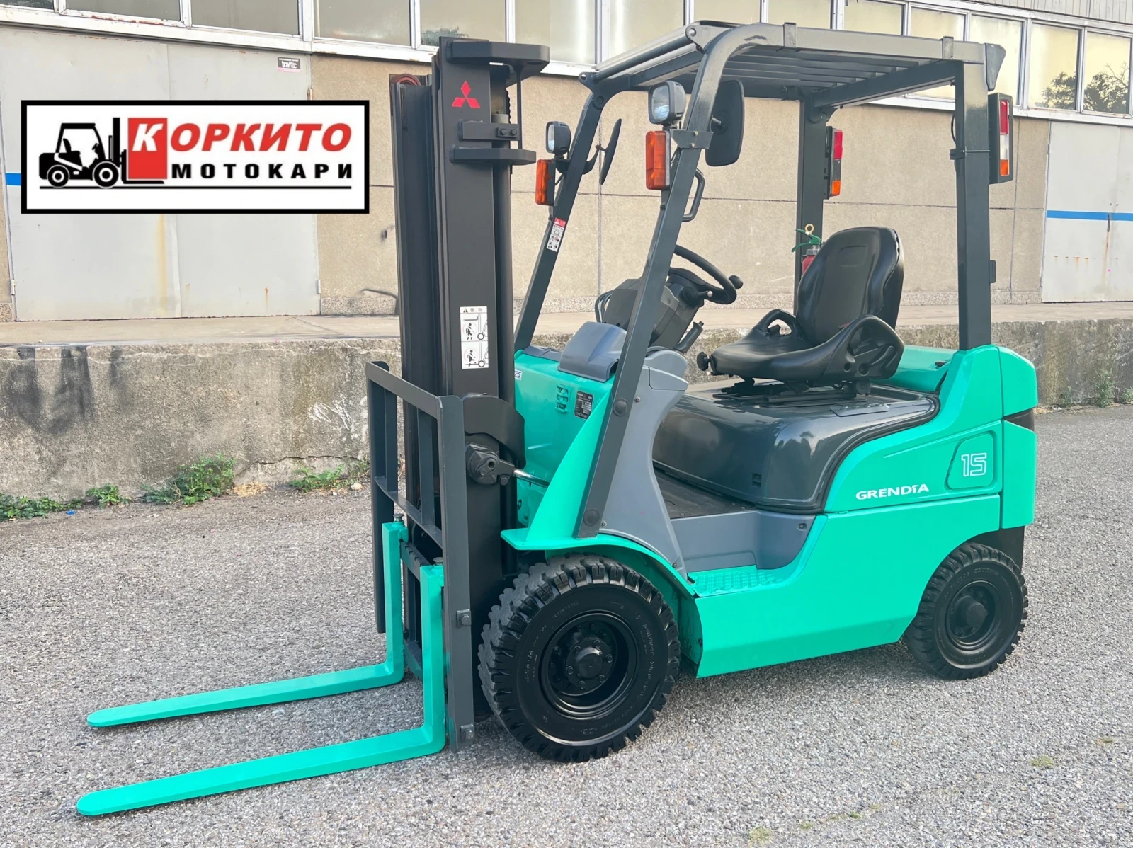 Мотокар Mitsubishi Нов Модел / Автомат / Безпл. Транспорт / Като Нов!, снимка 1