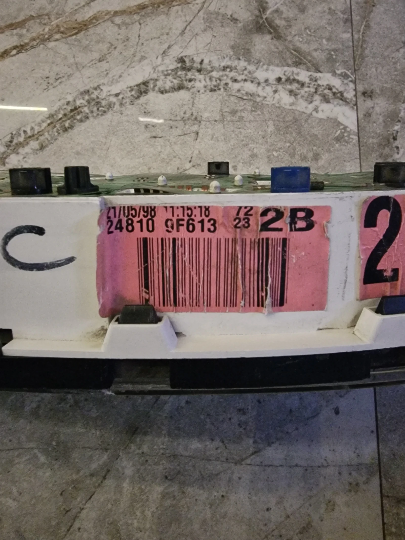 9F613  248109F613 километраж за NISSAN PRIMERA  P11, снимка 2 - Части - 54045216