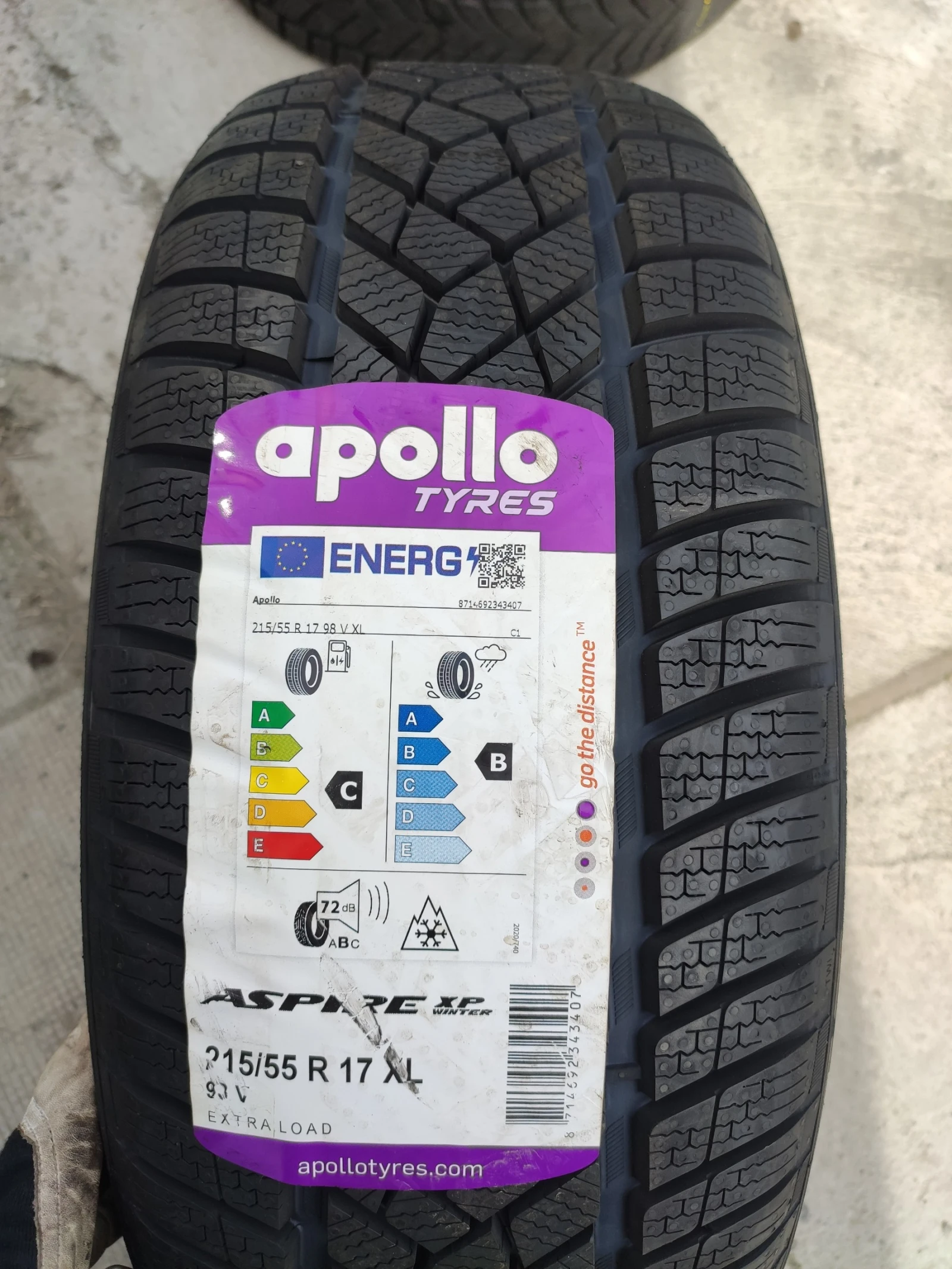 Гуми Зимни 215/55R17, снимка 3 - Гуми и джанти - 54807091