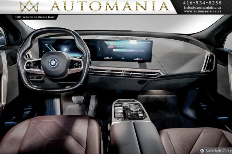 BMW iX xDrive40i* ПАМЕТ* ПАНОРАМА* КОЖА* КАМЕРА, снимка 8 - Автомобили и джипове - 53010988