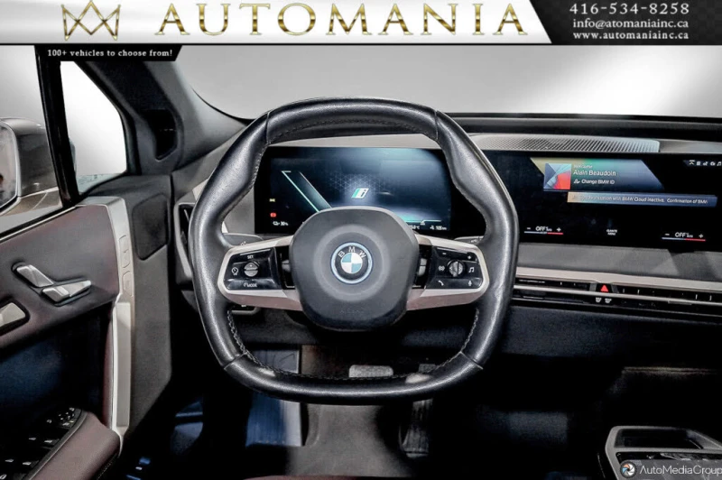 BMW iX xDrive40i* ПАМЕТ* ПАНОРАМА* КОЖА* КАМЕРА, снимка 13 - Автомобили и джипове - 53010988