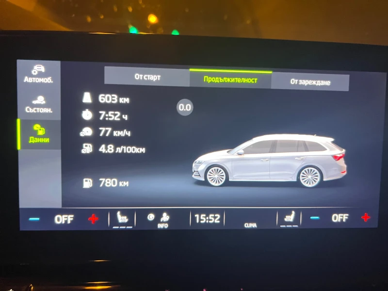 Skoda Octavia 1.5TSI/LPG Реални км!, снимка 14 - Автомобили и джипове - 53482756