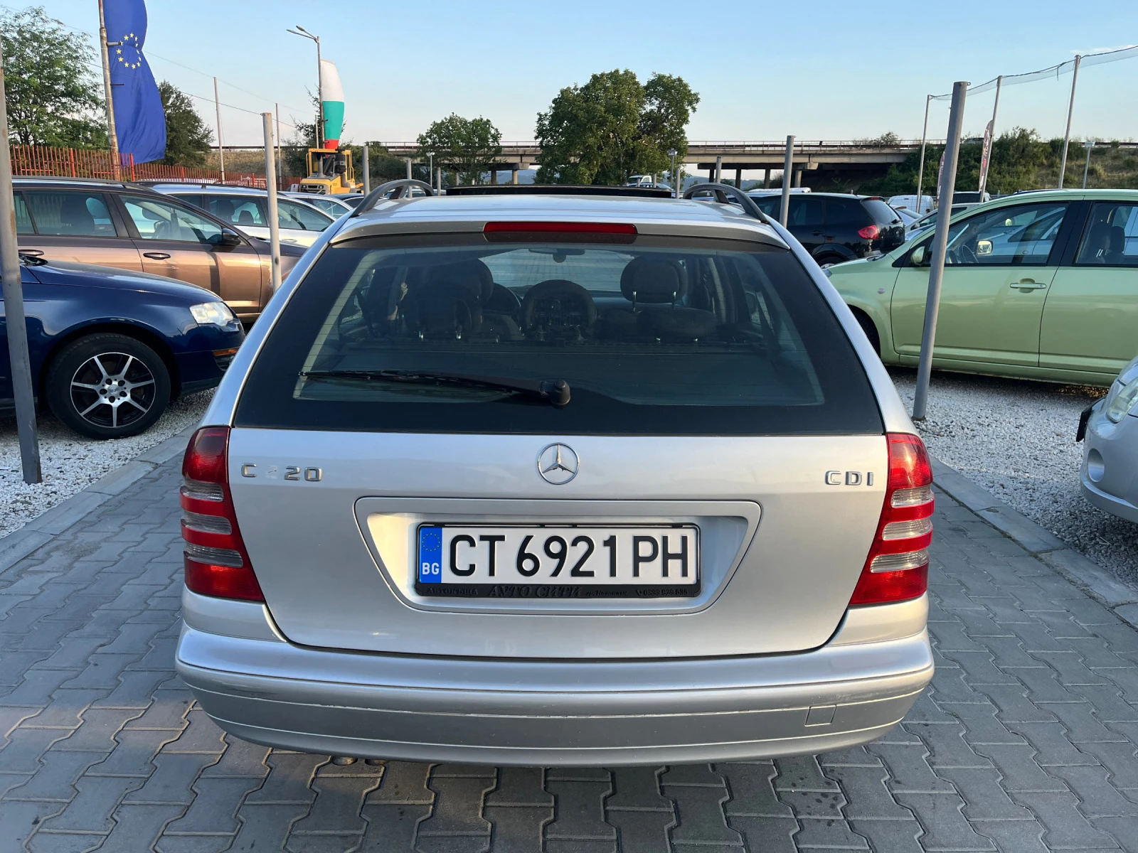 Mercedes-Benz C 220 2.2* Автоматик* Клима* Регистрирана* Топ*  - изображение 8