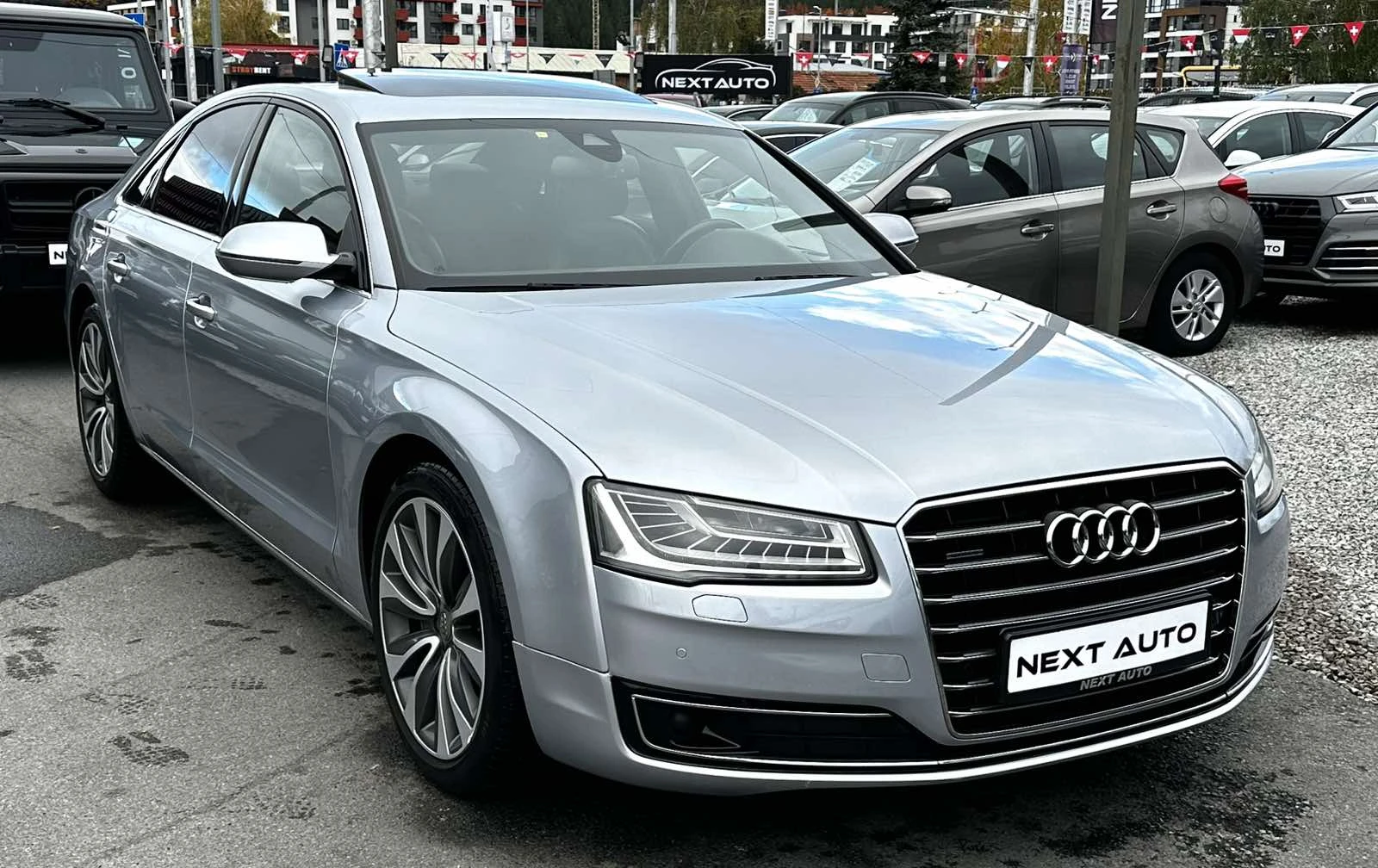 Audi A8 3.0TDI 258HP MATRIX DISTRONIC ШИБЕДАХ BOSE EURO6B - изображение 3