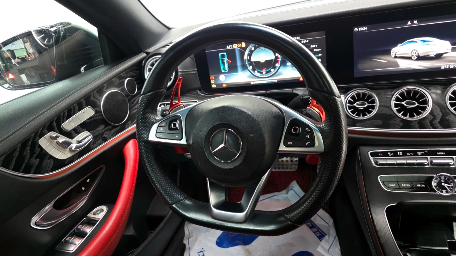 Mercedes-Benz E 220 AMG PK* RETROFIT FACE* HEAD-UP* KEYLESS* КРАЙНА ЦЕ, снимка 5 - Автомобили и джипове - 54645657