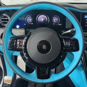 Rolls-Royce Cullinan Series II Facelift* Tempest Grey+ Turchese, снимка 13