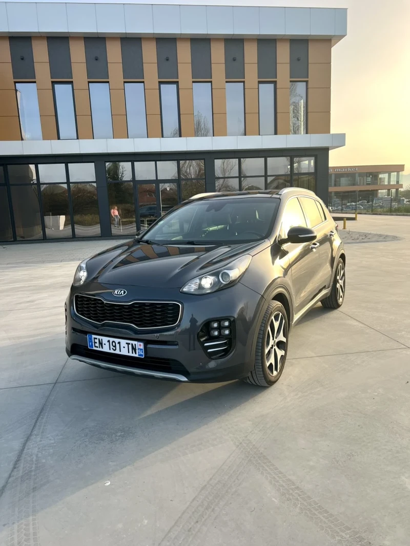 Kia Sportage GT-LINE, Keyless Go, Панорама, Автомат, Кожа