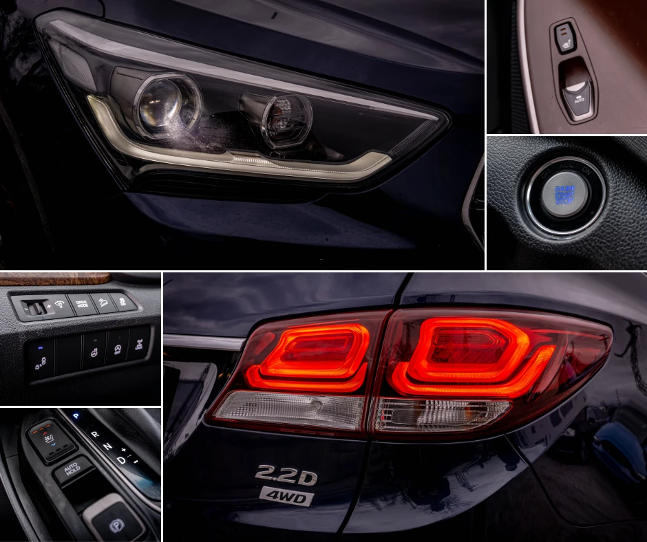 Hyundai Santa fe GrandSantaFe-2.2CRDi-4WD-РЕАЛНИ КМ.ГАРАНЦИЯ!, снимка 17 - Автомобили и джипове - 53619269