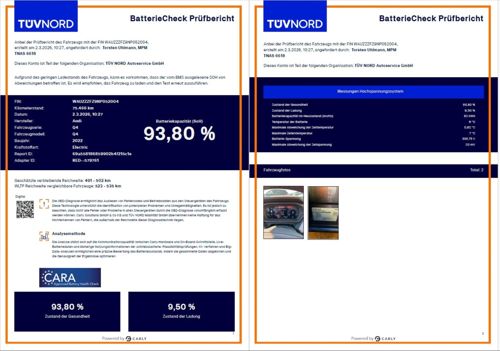 Audi Q4 E-tron 40* SOH- 92%, снимка 6 - Автомобили и джипове - 54063282