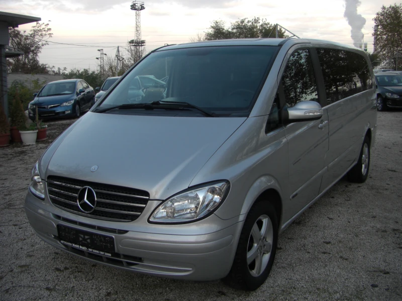 Mercedes-Benz Viano 2.2cdi XXL NAVI AVTOMAT 8MECTA, снимка 1 - Бусове и автобуси - 47939198