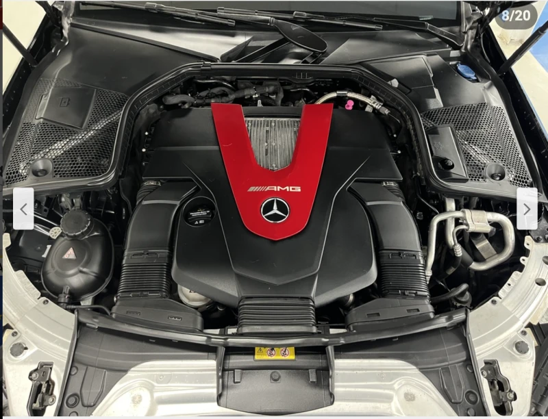 Mercedes-Benz C 43 AMG 4MATIC* BURMESTER* 360КАМЕРА* ПАНОРАМА* , снимка 14 - Автомобили и джипове - 52650252