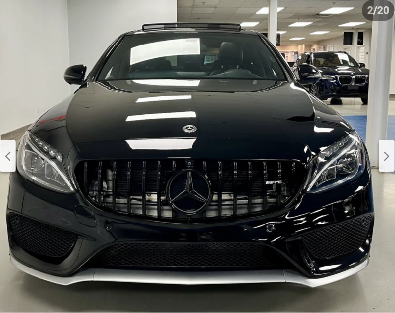 Mercedes-Benz C 43 AMG 4MATIC* BURMESTER* 360КАМЕРА* ПАНОРАМА* , снимка 4 - Автомобили и джипове - 52650252