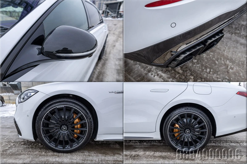 Mercedes-Benz S 63 AMG E-PERF CARBON CERAMIC BURM 4D 3xTV MANUFAKTUR, снимка 15 - Автомобили и джипове - 53329897