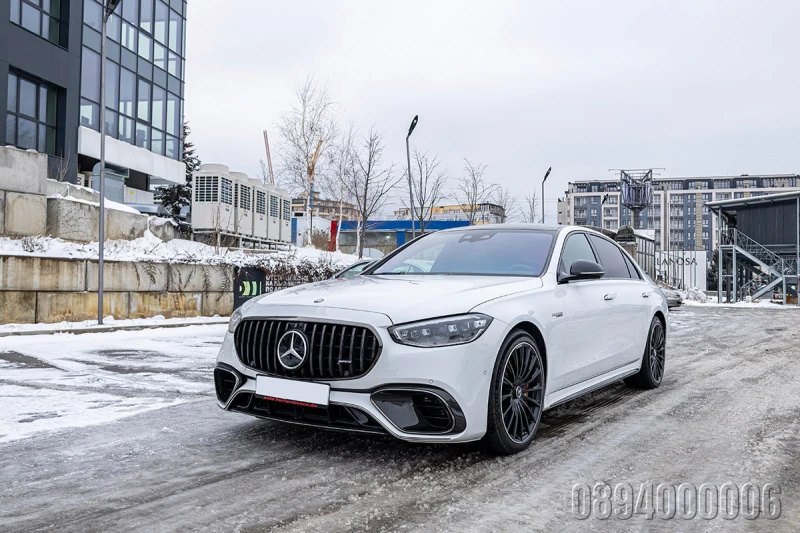 Mercedes-Benz S 63 AMG E-PERF CARBON CERAMIC BURM 4D 3xTV MANUFAKTUR, снимка 3 - Автомобили и джипове - 53329897